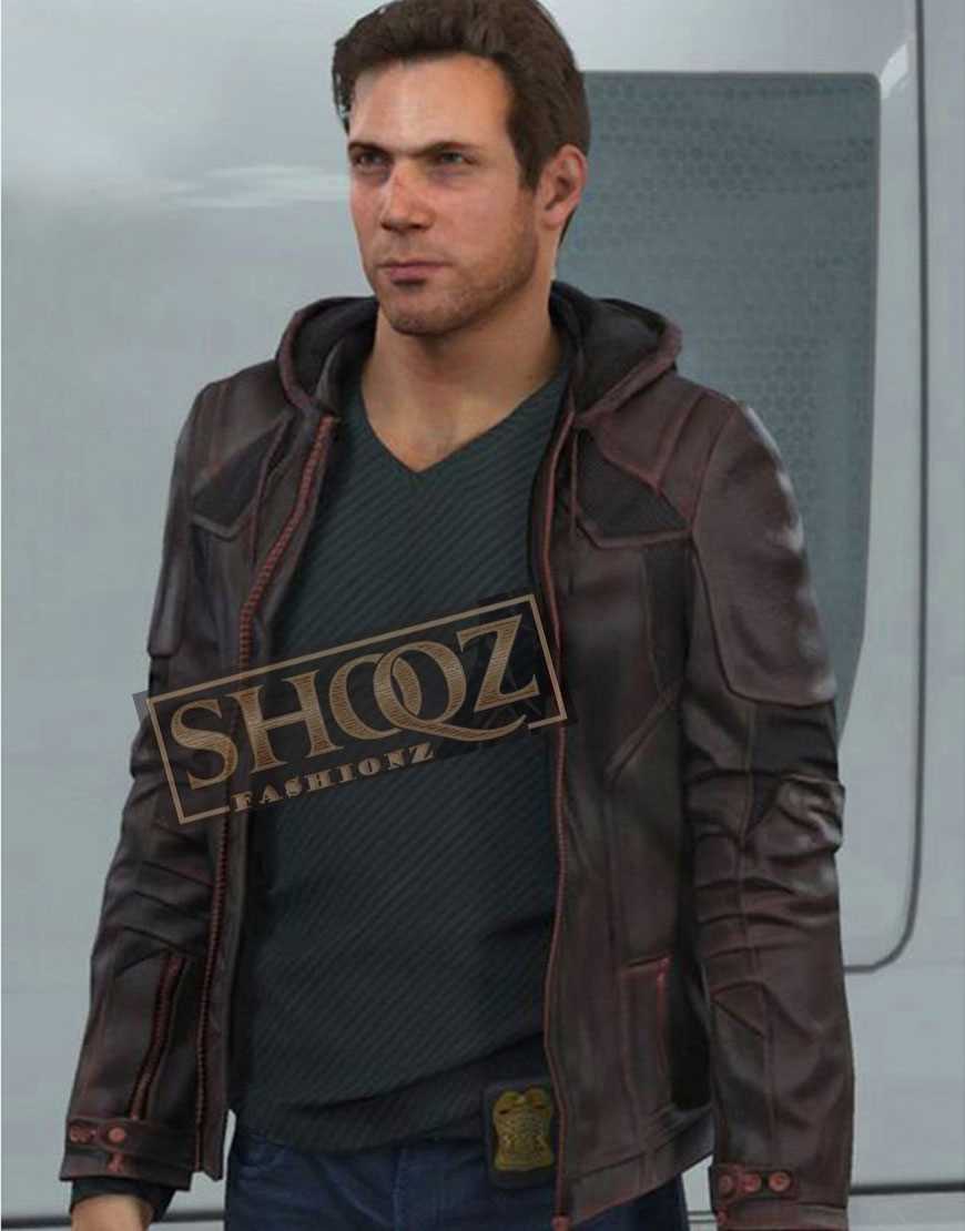 Detroit Become Human Gavin Reed Leather Jacket